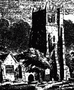 St. Oswald's Church c.1812 - Click to Enlarge